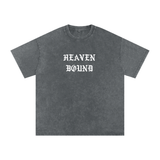 "Born Again / Heaven Bound" Heavyweight Earth Tone T-Shirt