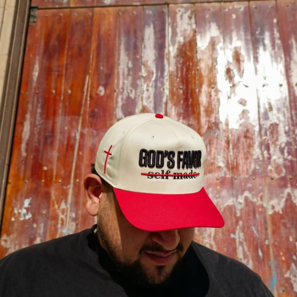 "God's Favor" Two-Tone Snapback Hat