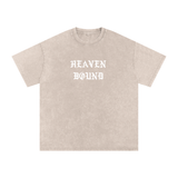 "Born Again / Heaven Bound" Heavyweight Earth Tone T-Shirt