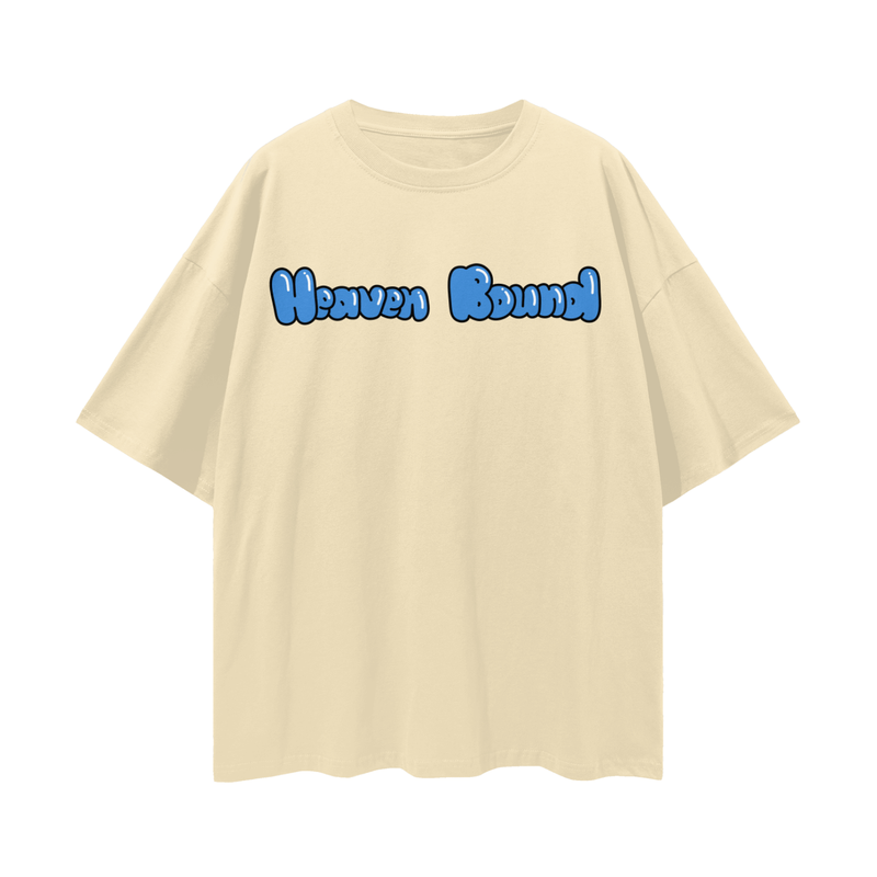 "This World is Not My Home" Streetwear Loose Drop Shoulder T-Shirt