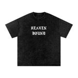 "Born Again / Heaven Bound" Heavyweight Earth Tone T-Shirt
