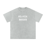 "Born Again / Heaven Bound" Heavyweight Earth Tone T-Shirt
